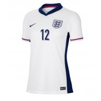 Camiseta Inglaterra Kieran Trippier #12 Primera Equipación para mujer Eurocopa 2024 manga corta